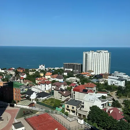 Perla в аркадии с видом на море! 45 жемчужина Kadorr на каманина Apartment Odesa